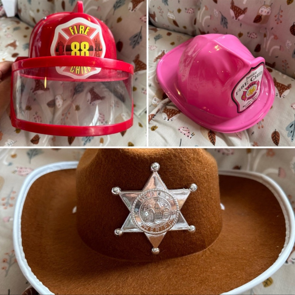 Kids Dress Up Hats Costume Bundle